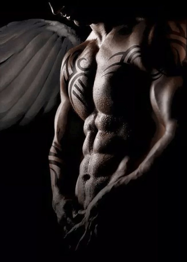 Original male vitality visual from the design source